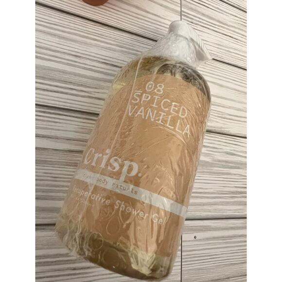 NEW Crisp 08 Spiced Vanilla Recuperative Shower Gel and Body Lotion Gift Set - Picture 9 of 13